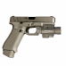 Lanterna p/ pistola Olight Baldr Pro Desert Tan c/ Laser 1350 lúmens